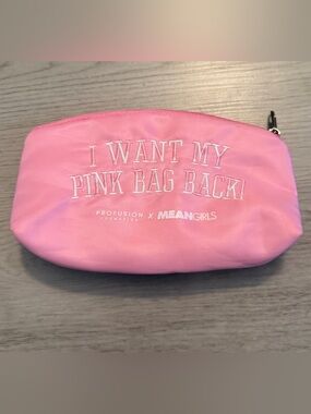 Profusion Cosmetics Mean Girls cosmetics Makeup bag I WANT MY PINK BAG BACK Y2K
